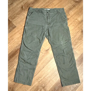 Carhartt Double Knees Carpenter Pants Mens 42x30 Sage Green Relaxed Fit Work